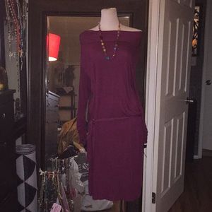 BURGUNDY cotton knit dress👗🌺👍🏼by GAP